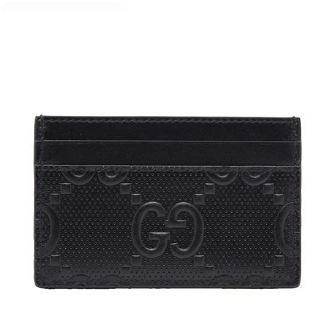 gucci black card wallet|Gucci card wallet sale.